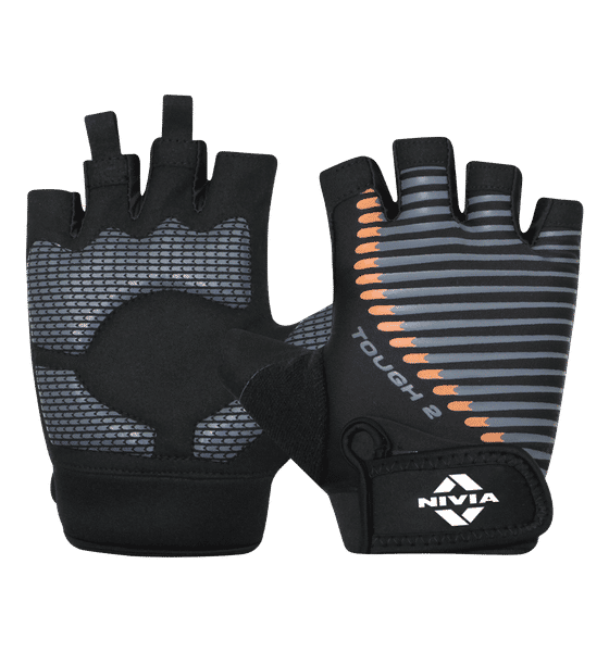 Buy Nivia Nivia Tough 2 Cross Training Gloves for GYM Workout Size M Orange 1 Piece Online At Rs. 599 Instant Delivery
