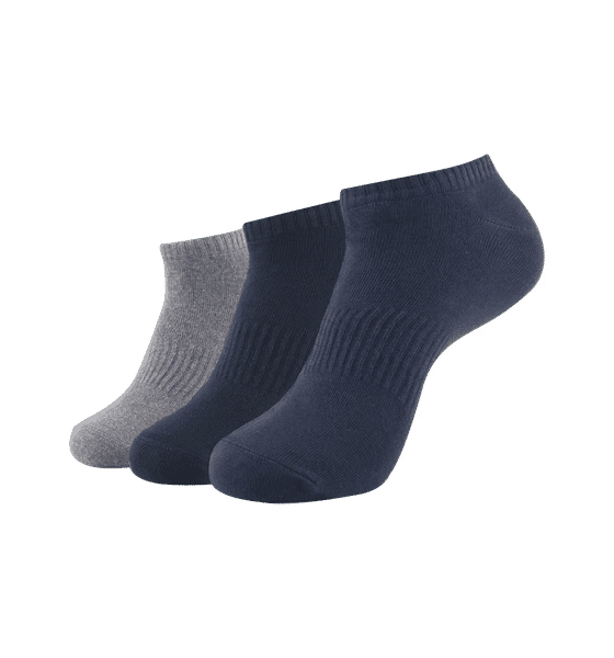 Buy Jockey Jockey Men s Low Show Socks Black Grey Melange Navy Melange Free Size 1 pack Online At Rs. 389 Instant Delivery