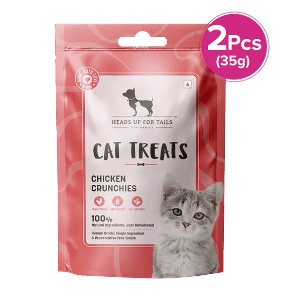 HUFT Chicken Crunchies Cat Treats