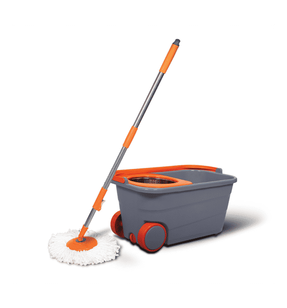 Buy Chakaachak Shine Spin Bucket Mop with Stainless Steel Wringer