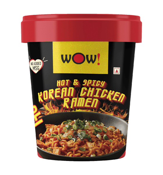 Buy Wow! Hot Spicy Korean Chicken Ramen Online (95 g) At Best Price