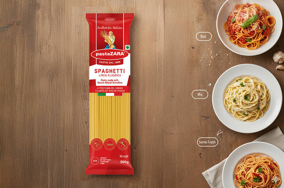 Buy PastaZARA Spaghetti- Authentic Italian Pasta Online (500 g) At