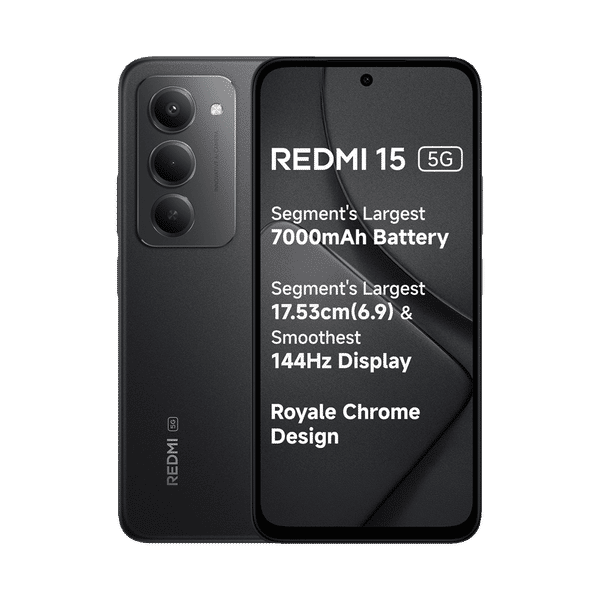 Buy Redmi 15 | 8 GB RAM & 256 GB Storage | 7000 mAh | 50 MP AI