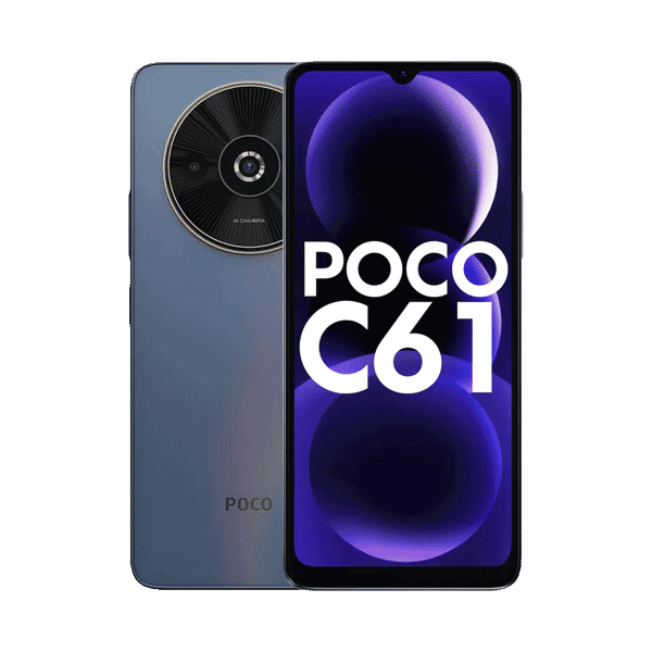 Buy POCO C61 | 4 GB RAM & 64 GB Storage | 5000 mAh Battery | 8 MP