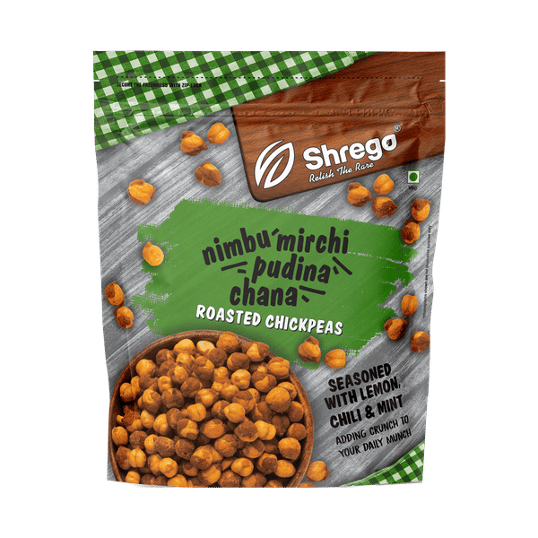 Buy Shrego Nimbu Mirchi Pudina Chana Roasted Chickpeas Online (150