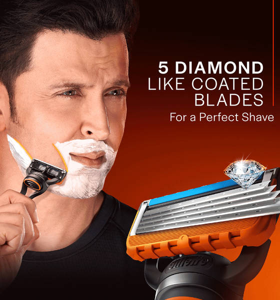 Pack XXL De 12 Lames De Rechange Gillette LABS, Compatible ProGlide/Fusion/ProShield - 5 Lames, Acier Inoxydable