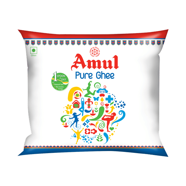 Amul Pure Ghee 500Ml ( Pouch)