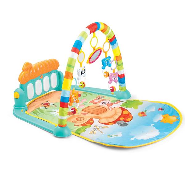 Wembley Play Gym and Mat with Hanging Toys Rattles Lights and Musical  Keyboard Piano (Multicolor)