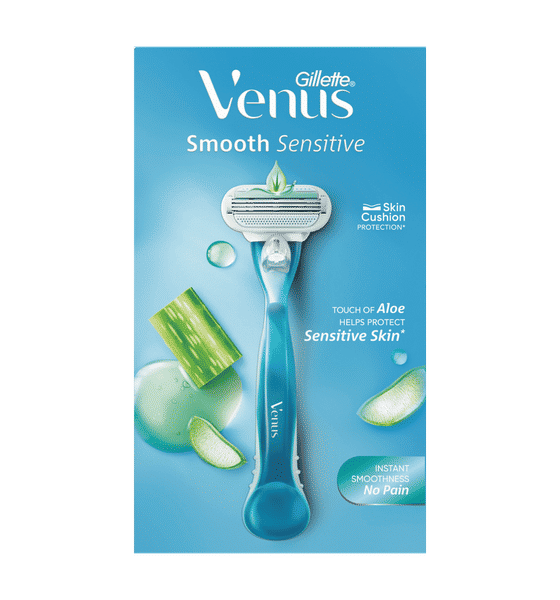 Buy Gillette Venus Smooth Hair Removal Razor For Women With Aloe
