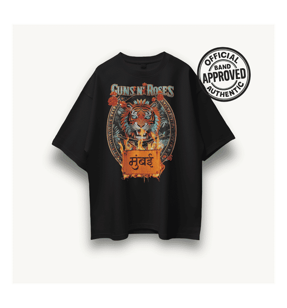 GUNS N' ROSES 2025 Exclusive Tシャツ XXL Buy Guns N' Roses Mumbai 2025 Special Edition T-Shirt XXL Size by