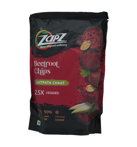 Buy Zapz Snacks Beetroot Chatpata Chaat Chips Online () At Best Price