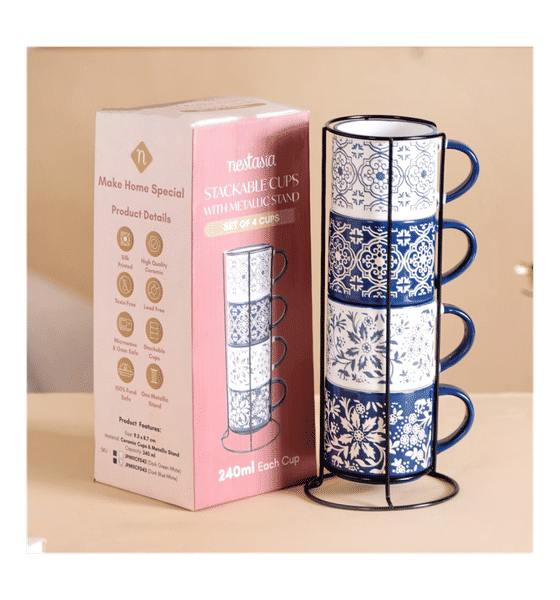 Supreme - Stacking Cups (Set of 4) スタッキング グラス