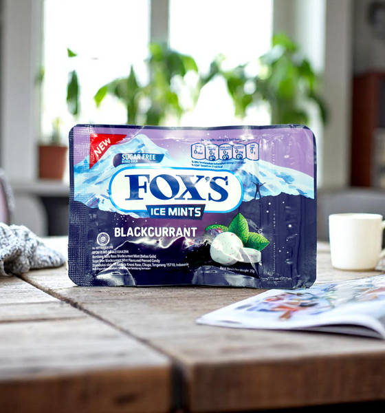 Buy Fox Suger Free Ice Mints Blackcurrant Online () At Best Price