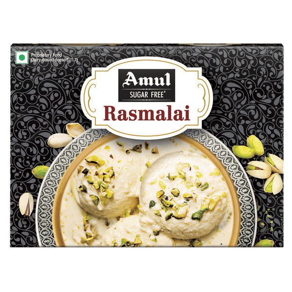 Buy Amul Sugar Free Rasmalai Online (500 g) At Best Price