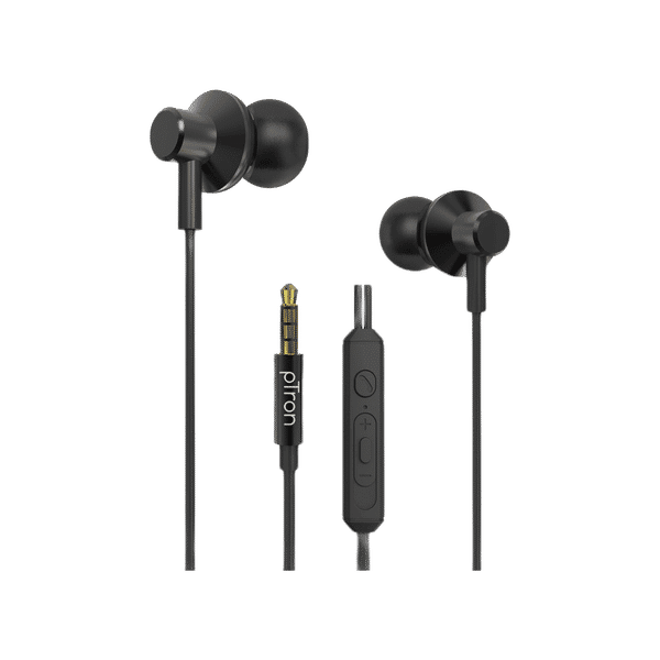 Buy pTron Pride Lite In-Ear Wired Earphone With Mic, mm Jack