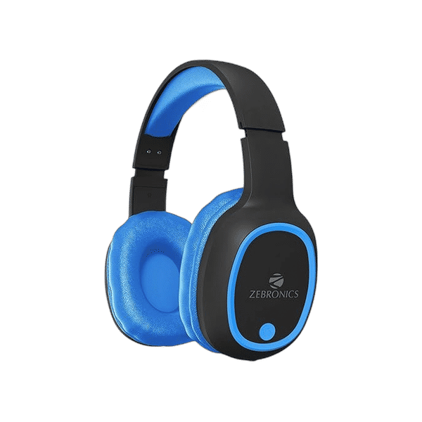Buy Zebronics ZEB-THUNDER Over-Ear Wireless Headphones With Mic