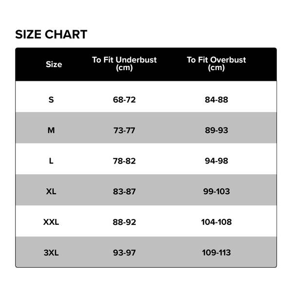 Jockey Bra Size Chart
