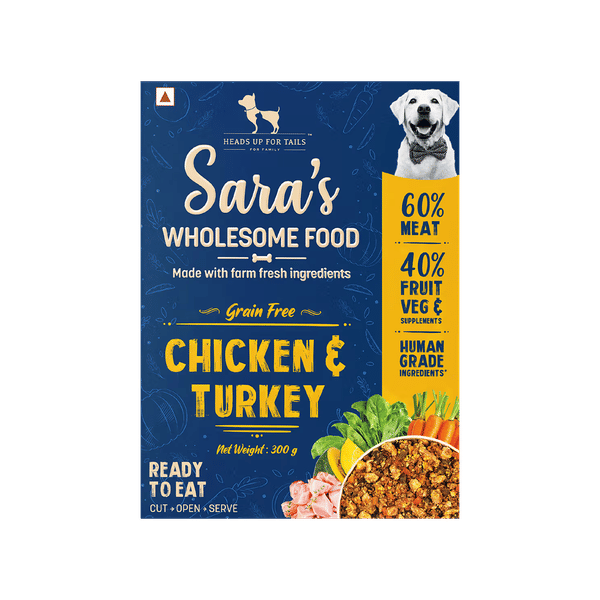 HUFT Sara's Wholesome Chicken Turkey Dog Food