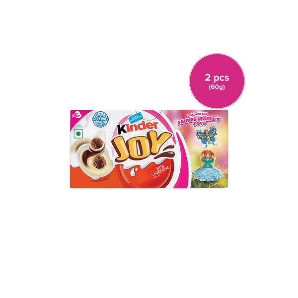 Buy Kinder Joy Disney Princess Pack of Online (60 g x 2) At Best