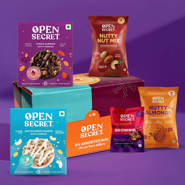 Buy Open Secret Chocolates, Brownie , Cookies, Flavored Nuts, Gift