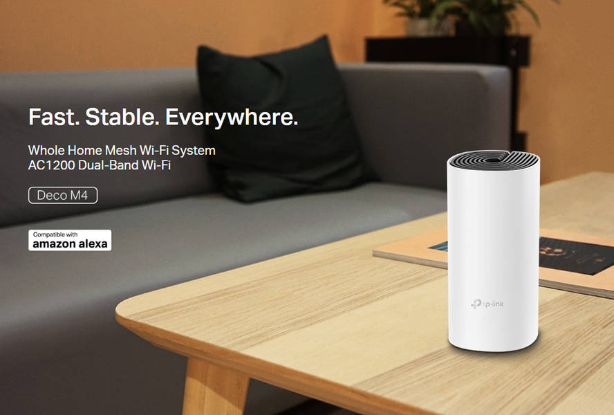 Buy TP-Link Deco M4 (1-Pack) AC1200 Whole Home Mesh WiFi System