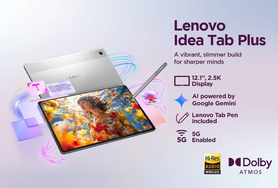 Buy Lenovo Idea Tab Plus with Pen | 8 GB RAM & 256 GB ROM | 12.1