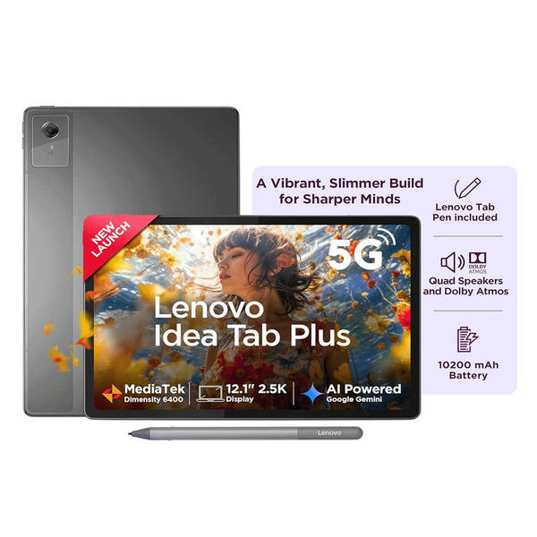 Buy Lenovo Idea Tab Plus with Pen | 8 GB RAM & 256 GB ROM | 12.1