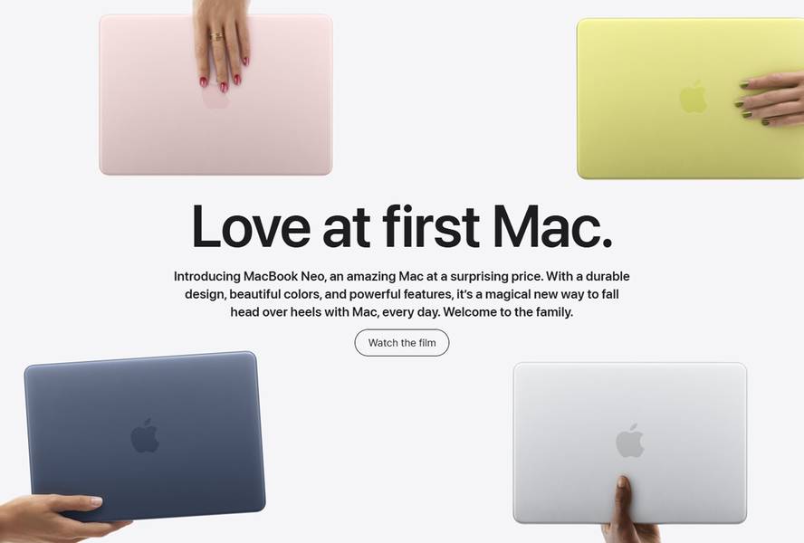 Buy Apple MacBook Neo | A18 Pro chip | 8 GB RAM & 512 GB SSD