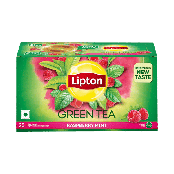 専用❗️★リリパットレーン424☆BO-PEEP TEA ROOMS Buy Lipton Raspberry Mint I 25 Tea Bags I Tasty Green Tea I Reduce