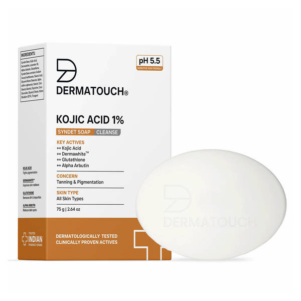 kojic acid glutathione daily syndet soap Buy Dermatouch Kojic Acid 1% Soap with Glutathione | For Pigmentation & Sun  damage | Soap for Men & Women