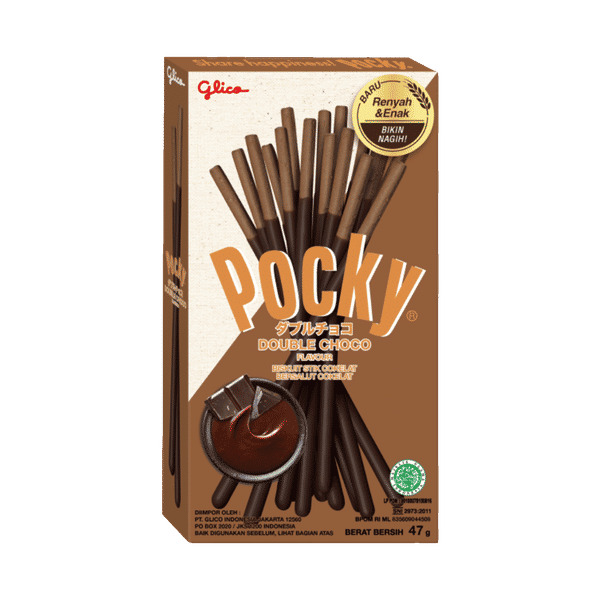 Buy Pocky Double Choco Biskuit Stik Online (47 g) At Best Price