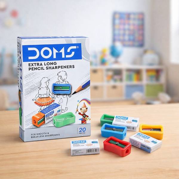 Buy Doms Extra Long Single Hole Pencil Sharpeners | Smooth and ...