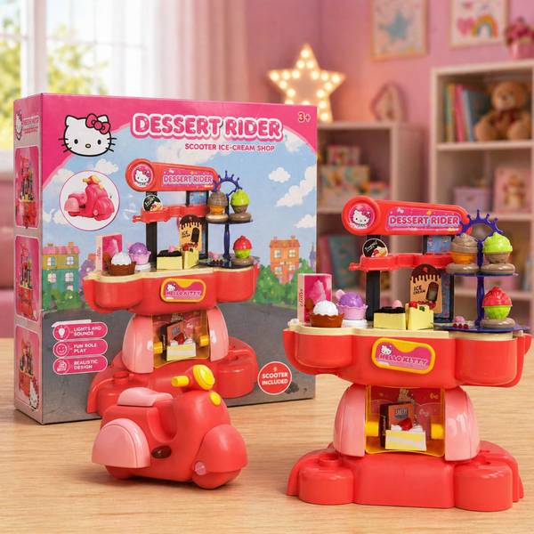 Buy Hello Kitty Dessert Rider - 2-in-1 Scooter Playhouse Online (1