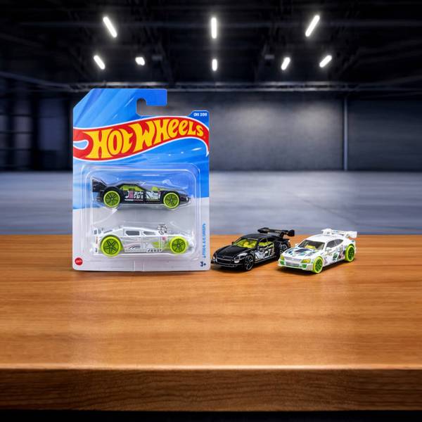 Buy Hot Wheels Set of 2 - 1:64 Scale Vehicles, Gift For Collectors