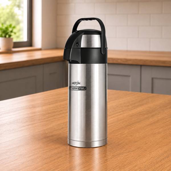 beverage dispenser steel tea flask
