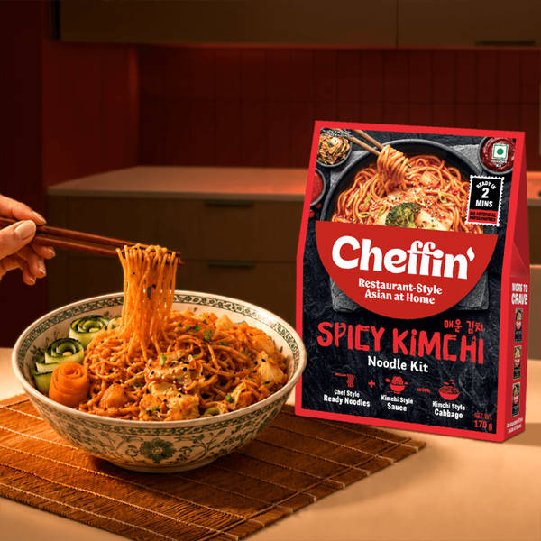 Spicy Kimchi Noodle Kit instamart gallery image
