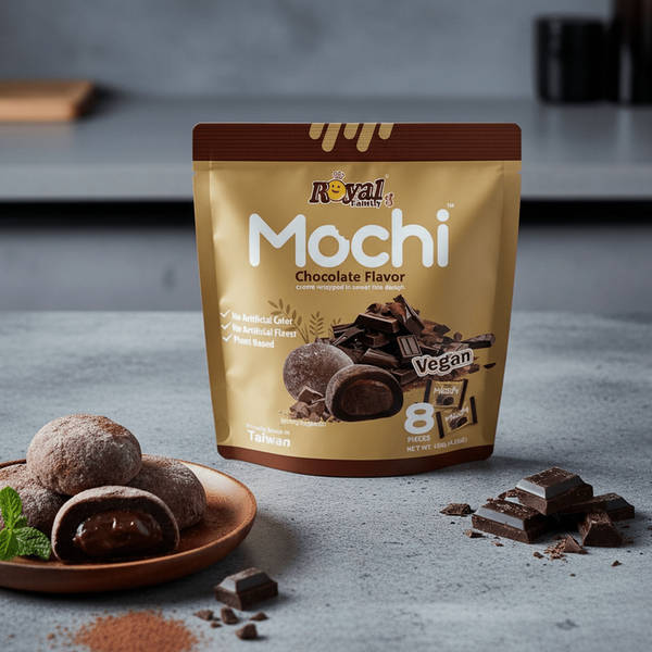 Buy Royal Family Chocolate Flavor Mochi Cr猫me Online (120 g) At