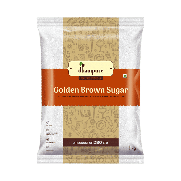 Buy DHAMPURE Golden Brown Sugar Online (1 kg) At Best Price