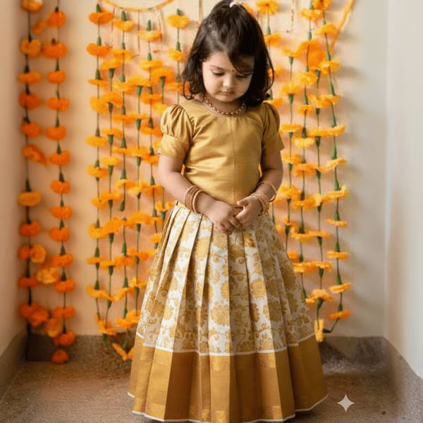 Buy SVASTI - Girls South Indian Traditional Dress 3-4 Years Online () At Best Price Buy SVASTI - Girls South Indian Traditional Dress 3-4 Years Online () At Best Price