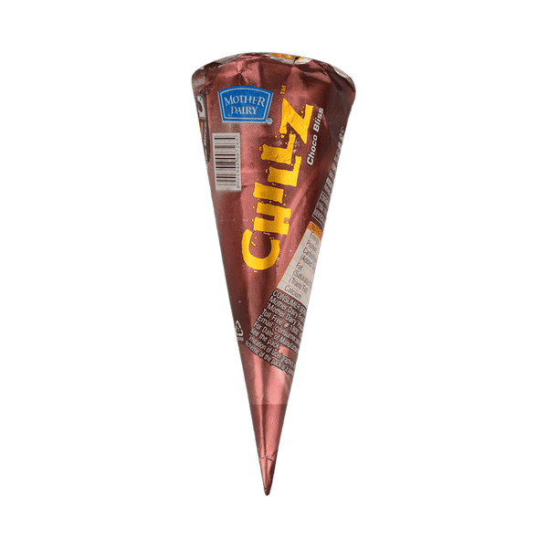 Buy Mother Dairy Chocolate Bliss Ice Cream Cone Online (100 ml) At
