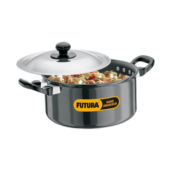 Buy Hawkins Futura Hard Anodised Cook n Serve Stewpot with