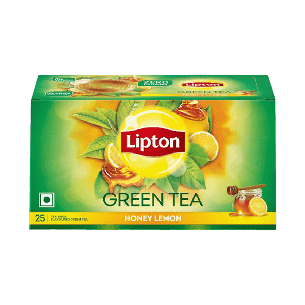 Buy Lipton Honey Lemon Green Tea (Tea Bags) Online (25 Pieces) At