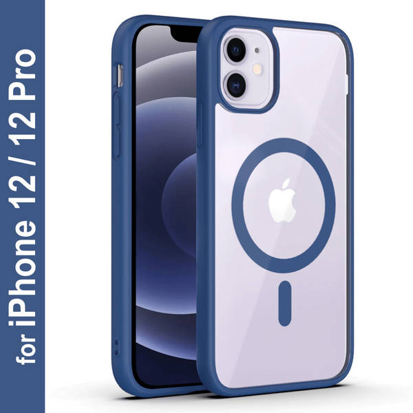 Buy ZAPCASE Apple iPhone 12 Back Cover (MagSafe-Blue) Online (1