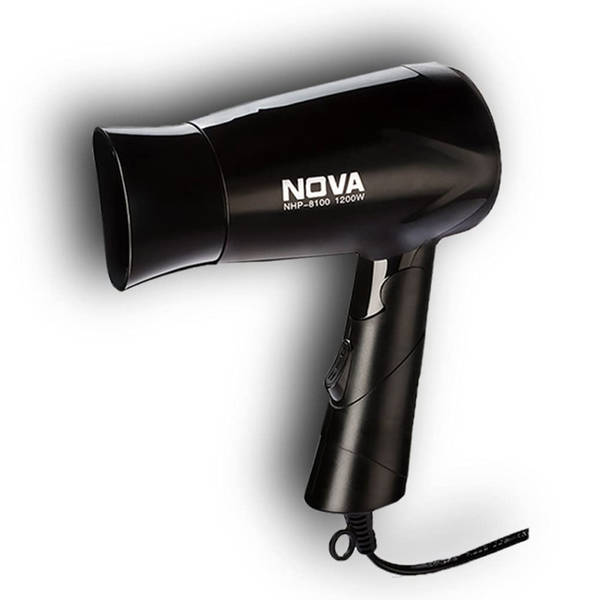 Buy Nova NHP 8100 Hair Dryer (1200 W, Black) Online () At Best Price