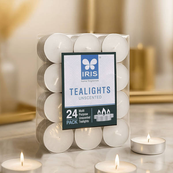 Unscented White Candle Burns 4.5 Hours 100 Count Cashback