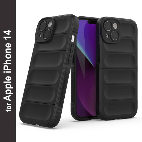 Buy ZAPCASE Apple iPhone 14 Back Cover (Magic-Black) Online () At