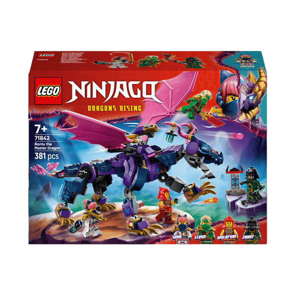 【入手困難、再販未定】xiaorong RonRon 3点セット Buy LEGO NINJAGO Rontu the Master Dragon Toy Set 71842 Online (1