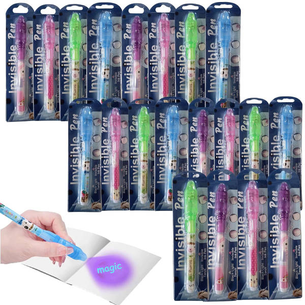 ink pen invisible ink and black light