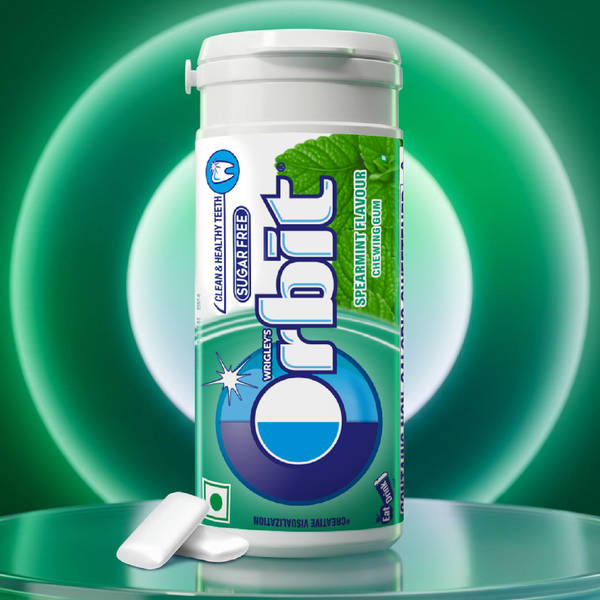 Orbit super mint sugar free chewing gum
