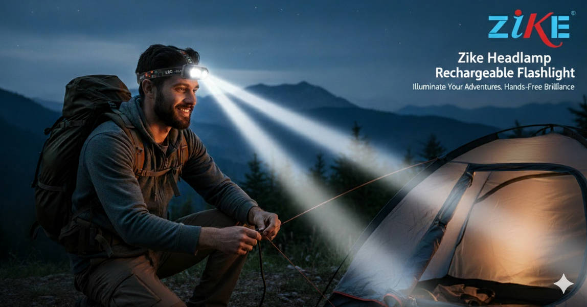 backpacking rechargeable led flashlight IPX8 Waterproof (1000 Lumens) Cascade Mountain Tech great for finding your way or searching Zabplox 5000 Lumen Rechargeable LED